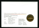 BRD 2009 Tombak Medaille "Montagsdemonstrationen" Im Numisbrief PP (M4637 - Zonder Classificatie