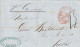 USA MARITIME 1851/1863 - Lot De 6 Lettres De New York, New Orleans & Saint Louis Vers Paris, Havre, Rotterdam, Markinch - Postal History