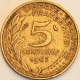 France - 5 Centimes 1967, KM# 933 (#4184) - 5 Centimes