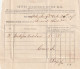 USA - 1857 - Collection Of 4 Return Regisstered Letter Bills - Richmond & Petersburg From Gravel Hill - Briefe U. Dokumente