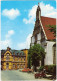 Kamenz Kamjenc Klosterkirche Und Post Foto Ansichtskarte Oberlausitz 1977 - Kamenz