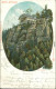 Ansichtskarte Hohnstein (Sächs. Schweiz) Der Brand - Restauration 1904  - Hohnstein (Sächs. Schweiz)