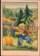  Märchen: Rumpelstilzchen Tanzt Ums Feuer, Künstlerkarte: A.W. Paul 1956 - Fairy Tales, Popular Stories & Legends