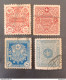 TURKEY OTTOMAN العثماني التركي Türkiye 1914 POSTAGE DUE TAX CAT UNIF 55/58 - Used Stamps