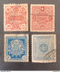 TURKEY OTTOMAN العثماني التركي Türkiye 1914 POSTAGE DUE TAX CAT UNIF 55/58 - Usados