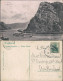 Ansichtskarte St. Goarshausen Loreley Mit Dampfer Am Rhein 1907 - Loreley