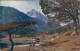 Ansichtskarte Mittenwald Künstlerkarte Lautersee Von Hans Hildenbrand 1921 - Mittenwald