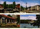 Ansichtskarte Bad Nauheim Sprudelhof, Kurhaus, Trinkkur, Der Große Teich 1971 - Bad Nauheim