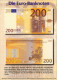 Ansichtskarte  Geldscheine Vorderseite Rückseite Der 200 EURO Banknote 2000 - Contemporain (à Partir De 1950)