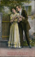 Ansichtskarte  Menschen/Soziales Leben - Liebespaare - Mit Blumen 1912 - Couples