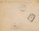 ESPAGNE - 2 TIMBRES SUR ENVELOPPE CENSURA GUBERNATIVA BARCELONA ESTAFETA N°7 21 NOVEMBRE 1941 POUR BEZIERS - Marques De Censures Républicaines