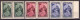 Yugoslavia 1948 5th Communist Party Congress, Mi 542-544,perf.12-1/2,11-1/2,11-1/2 - MNH**VF - Unused Stamps