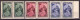 Yugoslavia 1948 5th Communist Party Congress, Mi 542-544,perf.12-1/2,11-1/2,11-1/2 - MNH**VF - Neufs