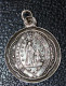 Pendentif Médaille Religieuse Argent 800 Fin XIXe "Notre-Dame De Buglose - St Vincent-de-Paul (Landes)" Religious Medal - Religion &  Esoterik