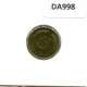 5 PFENNIG 1991 A WEST & UNIFIED GERMANY Coin #DA998.U.A - 5 Pfennig