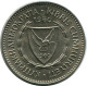 50 MILS 1980 ZYPERN CYPRUS Münze #AP272.D.A - Chipre
