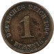 1 PFENNIG 1906 A ALEMANIA Moneda GERMANY #DB761.E.A - 1 Pfennig
