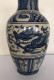 Très Beau Vase Balustre En Céramique Décoré De Dragons - Chine, Milieu 20ème Siècle. - Arte Asiatica