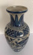 Delcampe - Très Beau Vase Balustre En Céramique Décoré De Dragons - Chine, Milieu 20ème Siècle. - Art Asiatique