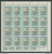 1978-87 Italia - Repubblica , N 1438-1442B , Alti Valori 7 Minifogli , Nuovi E P - Hojas Completas