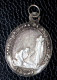 Pendentif Médaille Religieuse XIXe Argent 800 "Reliques Du Précieux Sang - Fécamp" Normandie - Silver Religious Medal - Religion & Esotérisme