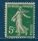 France 1907 - Variété Type Semeuse Impression Recto-verso  - Y&T N° 137 ** Neuf ( Gomme D'origine ) - Nuovi