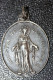 Pendentif Médaille Religieuse Argent 800 Fin XIXe "Saint Louis De Gonzague / Sainte Marie" Religious Medal - Religion & Esotérisme