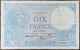 Billet 10 Francs MINERVE  2 - 2 - 1939 France P.68571 - 10 F 1916-1942 ''Minerve''