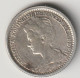 NEDERLAND 1919: 25 Cents, Silver, KM 146 - 25 Cent