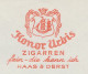 Meter Cover Germany 1960 Cigar - Honor Urbis - Ship - Tabacco