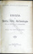 Rivista Di Storia Arte Archeologia Prov. Di Alessandria Anno XXXII Completo 1923 - Autres & Non Classés