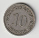 DEUTSCHES REICH 1904 A: 10 Pfennig, KM 12 - 10 Pfennig