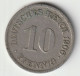 DEUTSCHES REICH 1906 A: 10 Pfennig, KM 12 - 10 Pfennig