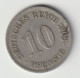 DEUTSCHES REICH 1906 E: 10 Pfennig, KM 12 - 10 Pfennig