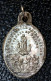 Pendentif Médaille Religieuse Argent 800 Fin XIXe "Archiconfrèrie Du Très Saint Coeur De Marie" Religious Medal - Religion & Esotérisme