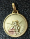 Pendentif Médaille Religieuse Milieu XXe "Ange De Gabriel" Religious Medal - Religion & Esotérisme