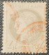 Cérès N° 52  Avec Oblitération Cachet à Date Rouge  TB - 1871-1875 Ceres