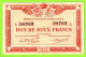 FRANCE/ CHAMBRES DE COMMERCE QUIMPER & BREST/ BON De 2 FRANCS / 1915 / 98763 :SERIE A - Chambre De Commerce