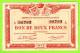 FRANCE/ CHAMBRES DE COMMERCE QUIMPER & BREST/ BON De 2 FRANCS / 1915 / 98763 :SERIE A - Cámara De Comercio