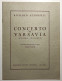 Spartiti - R. Addinsell - Concerto Di Varsavia Per Pianoforte - Ed. 1954 Zerboni - Andere & Zonder Classificatie