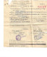 1942.CONTRAT DE FOURNITURE DE POMMES DE TERRE DE PROVISION/ CACHET RAVITAILLEMENT/ESTAMPILLE A ZANDVLIET - 1939-45