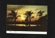 Hawaii Sunset Photo Card USA Htje - Hawaï