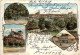 Gruss Aus Waren - Litho - Waren (Müritz)