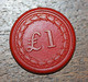 Jeton De Nécessité Britannique D'une Livre Sterling "£1 / Royal Arsenal Co-operative Society Limited" London Token - Monedas/ De Necesidad