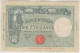 Regno D'Italia, Lire 50 " Grande L Senza Matrice. Dec. 11 Agosto1943 Cons. Qspl Serie Y24023400 - 50 Lire