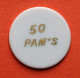 Jeton Publicitaire 1950 "50 Pam's / Club Pamcoq / Conchon Quinette" Sainte Florine / Thiers / Clermont-Ferrand - Coq - Noodgeld