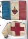 MILITAIRE - CROIX ROUGE - Très Bel Ensemble Brassards, Courriers - JUILLET 1915 - Cruz Roja