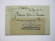 1917, Interniertenbrief Der " SMS Albatross“ In Schweden, Geschr. In Tofta ,aus VISBY 1917,seltene Doppelzensur - Feldpost (franchigia Postale)