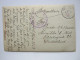 1917, Interniertenkarte Der " SMS Albatross“ In Schweden, Mit Stempel : VISBY + Militärzensur, AK Des Schiffes - Feldpost (franchigia Postale)