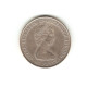 531/ ASCENSION ISLAND : Elizabeth II : 25 Pence 1981 (copper-nickel - 28,16 Grammes) Wedding Of P De Galles - Lady Diana - Isla Ascensión